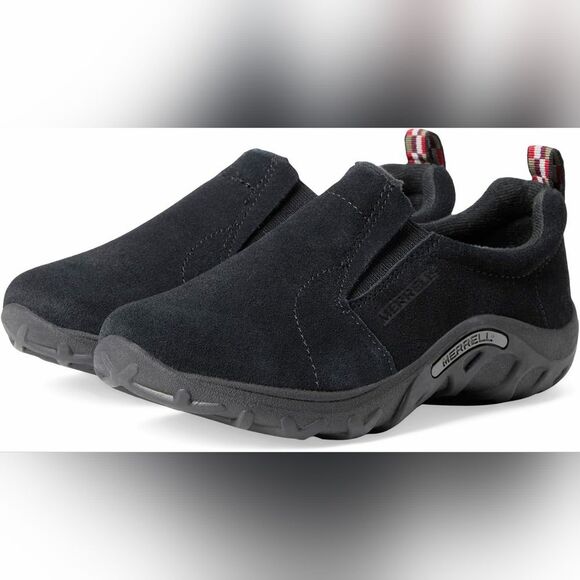 (S-4228) Merrell Jungle Moc Moccasin, Black, Sz 2 Unisex - Picture 1 of 13